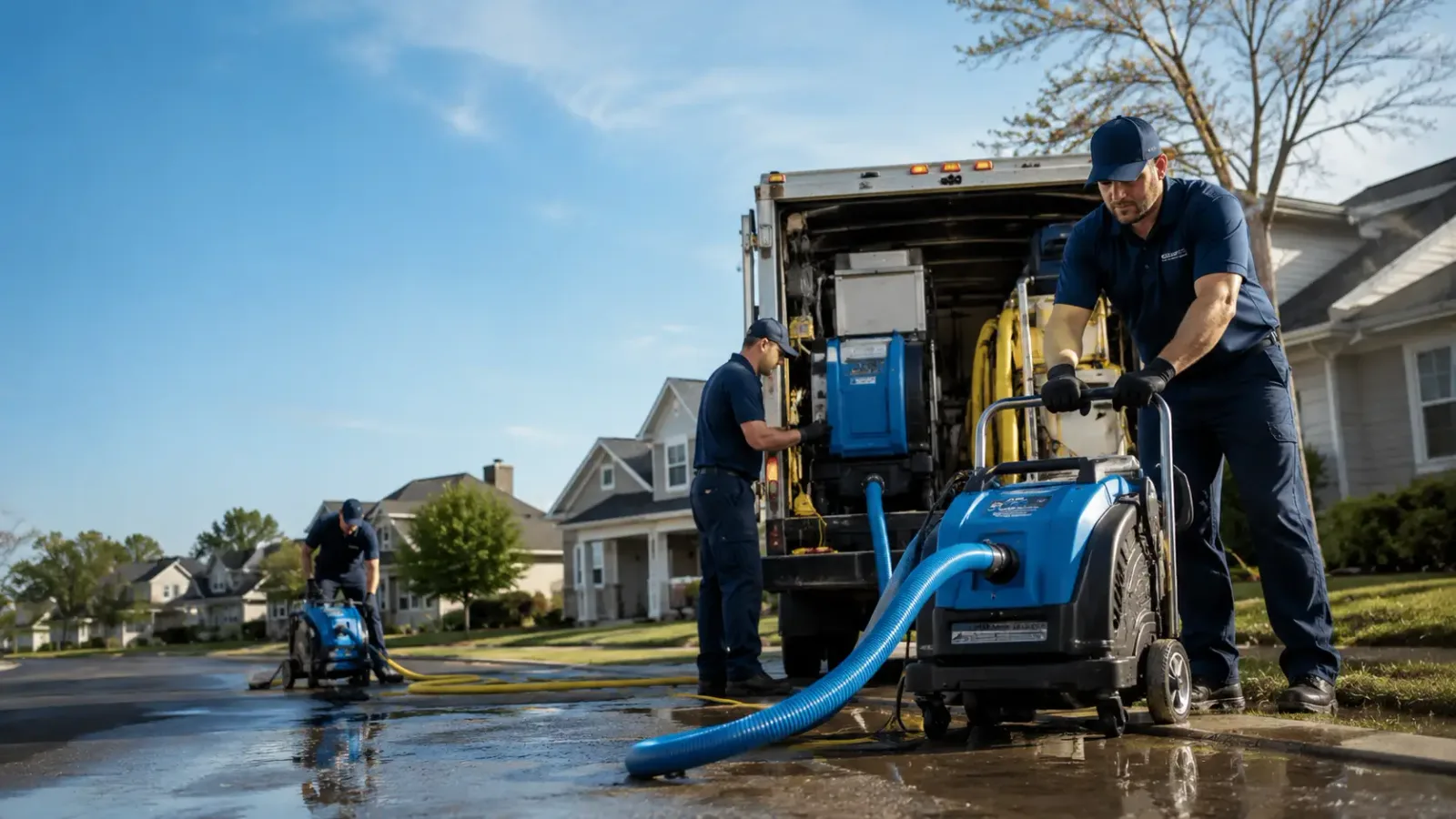 Flood Damage Cleanup in Leivasy, WV